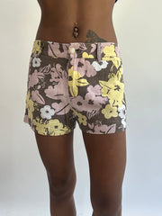 beach drop | Minas cortinas floral pequenas