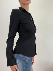 💻BEST PICKS | small black h&m long sleeve shirt
