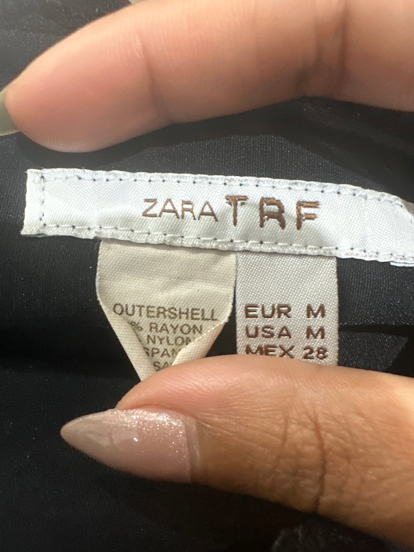 vintage edit thirty-five | small black ruched top with ribbon detail