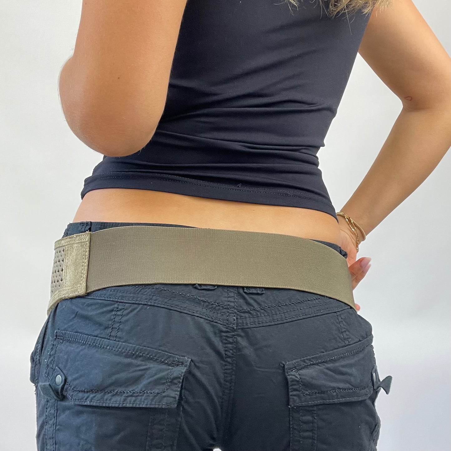 💻 POSH AND BECKS DROP | green asymmetric belt