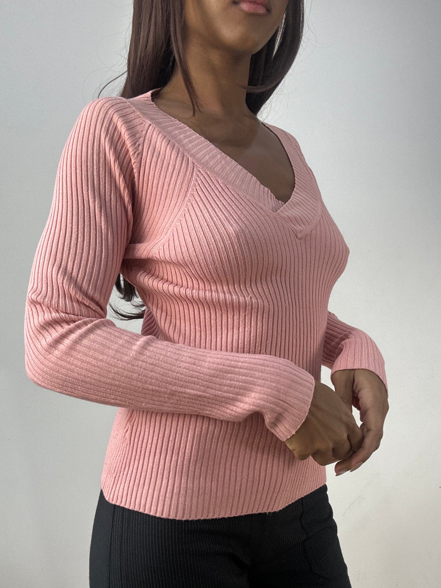 BEST PICKS | small pink knit long sleeve jumper