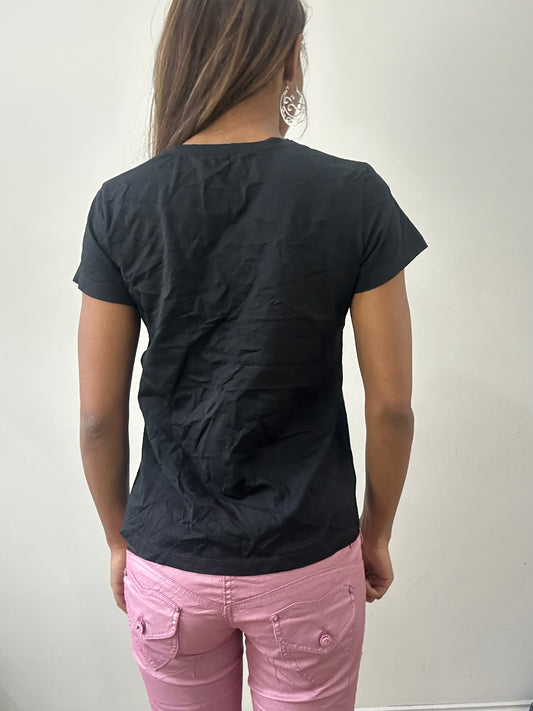 2016 edit | small black dolce and gabanna logo tshirt with graphic