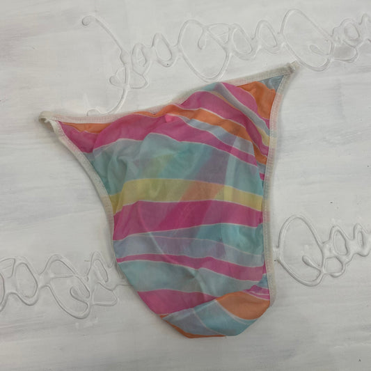 CHALET GIRL DROP | medium multicoloured mesh striped underwear