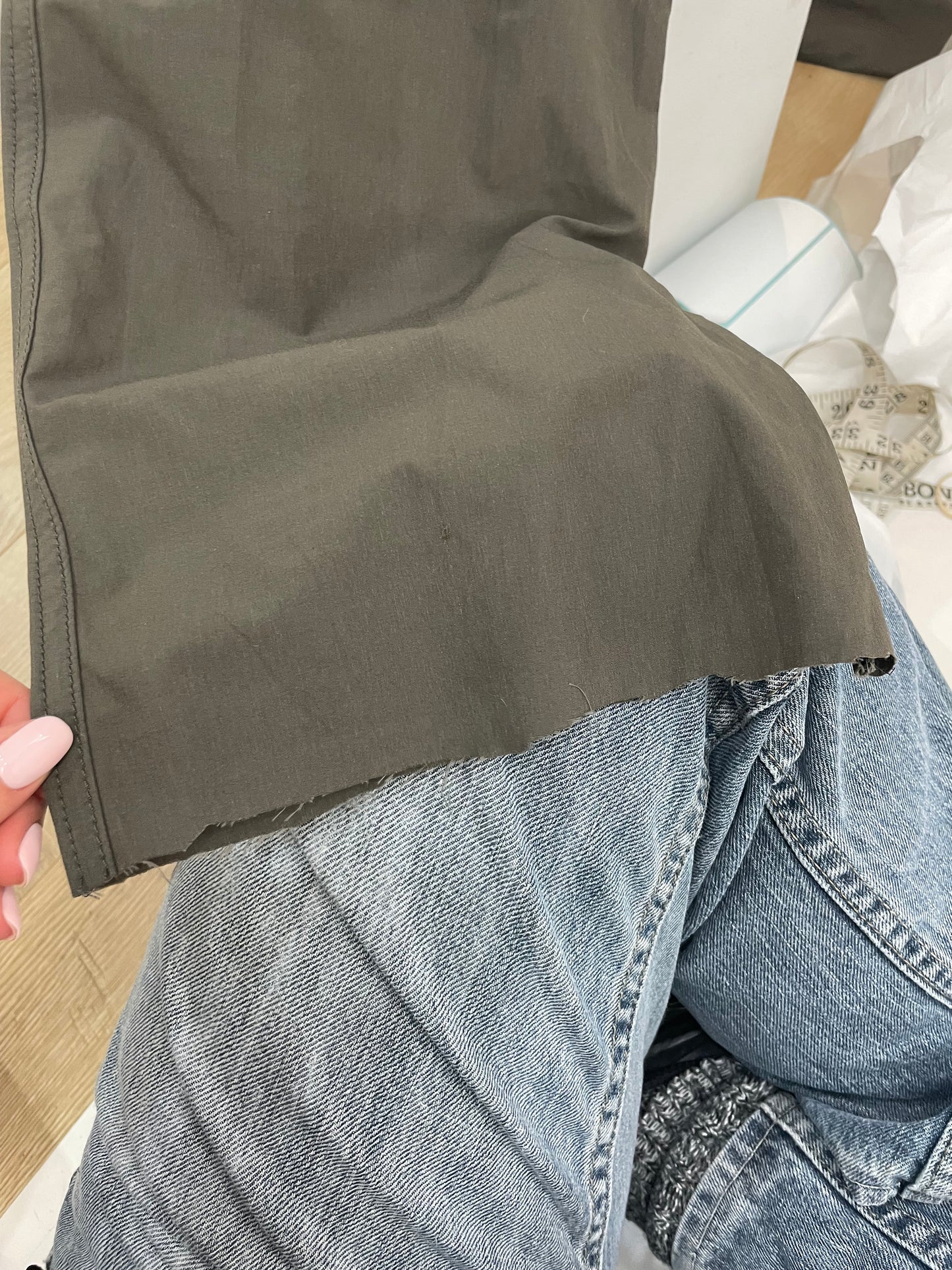 BEST PICKS | small dark green cargo trousers