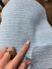 BEST PICKS | medium blue crochet cami
