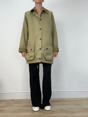 💻BEST PICKS | small khaki barbour rain jacket