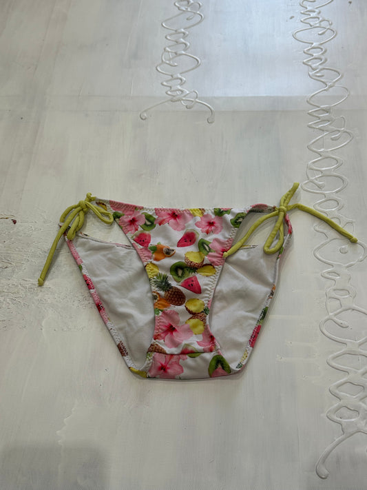 spring edit | small fruit print bikini bottoms