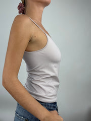 💻ADDISON RAE DROP | small beige cami top