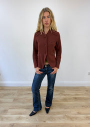 small red jacket