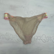 CHALET GIRL DROP | S码 intimissimi 网纱 丁字裤 配 silky side stripes