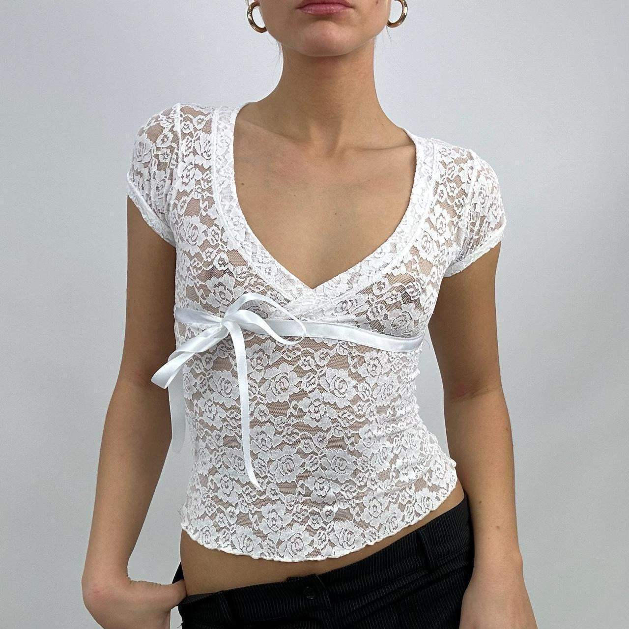 #442 SAMPLE SALE | small belle with white lace
