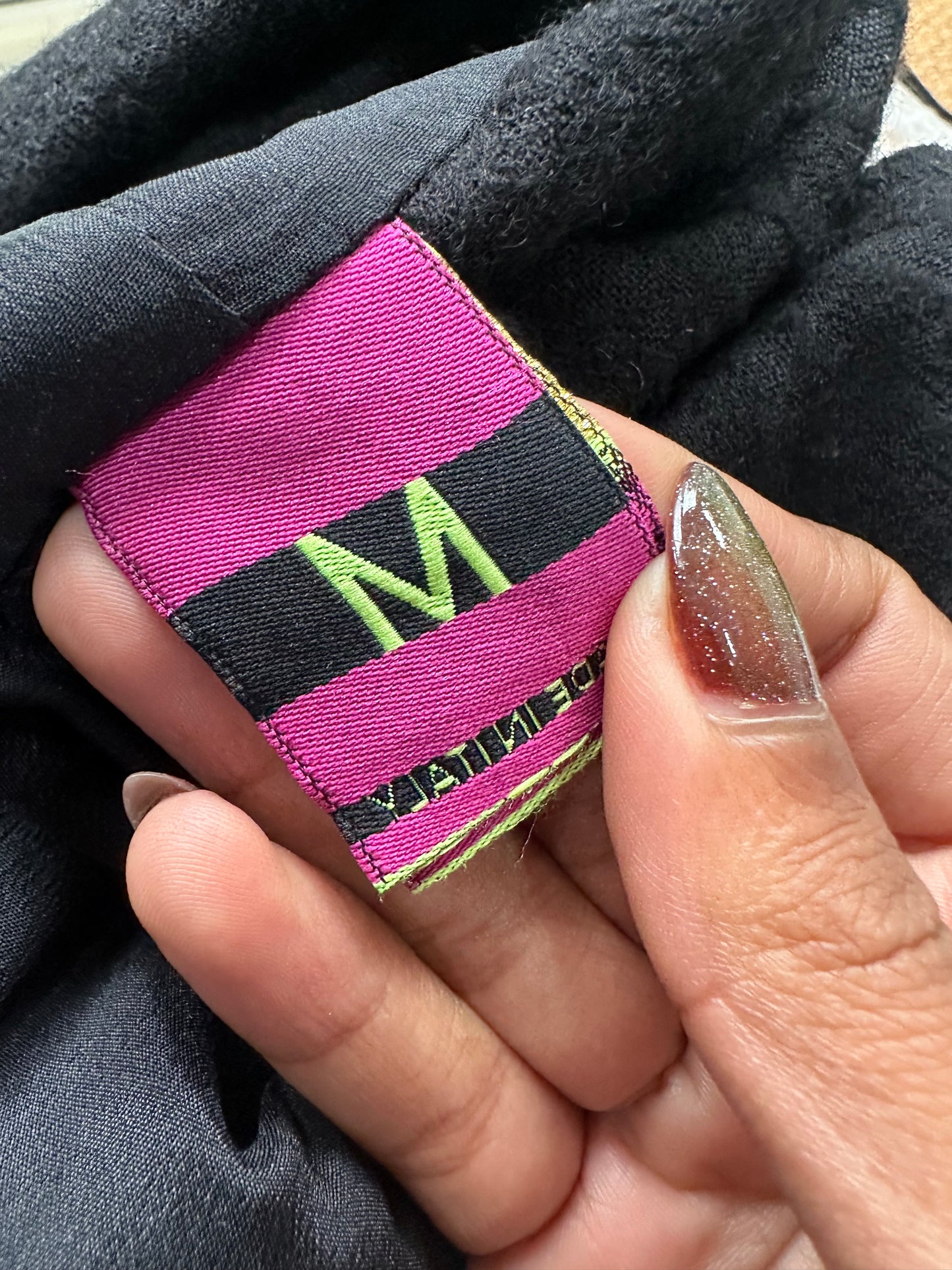 LFW edit | small black save the queen jacket