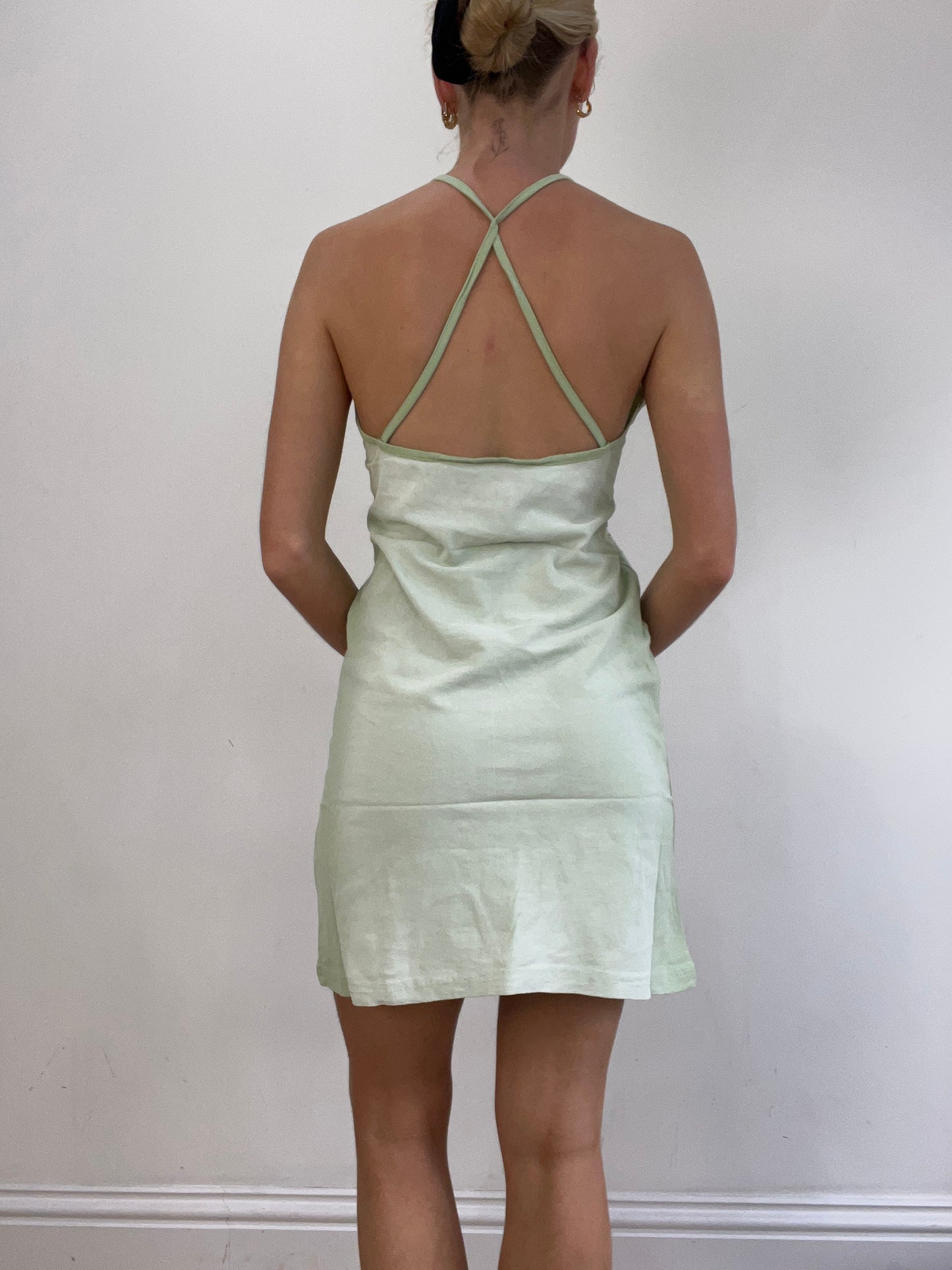💻‼️ green diesel dress