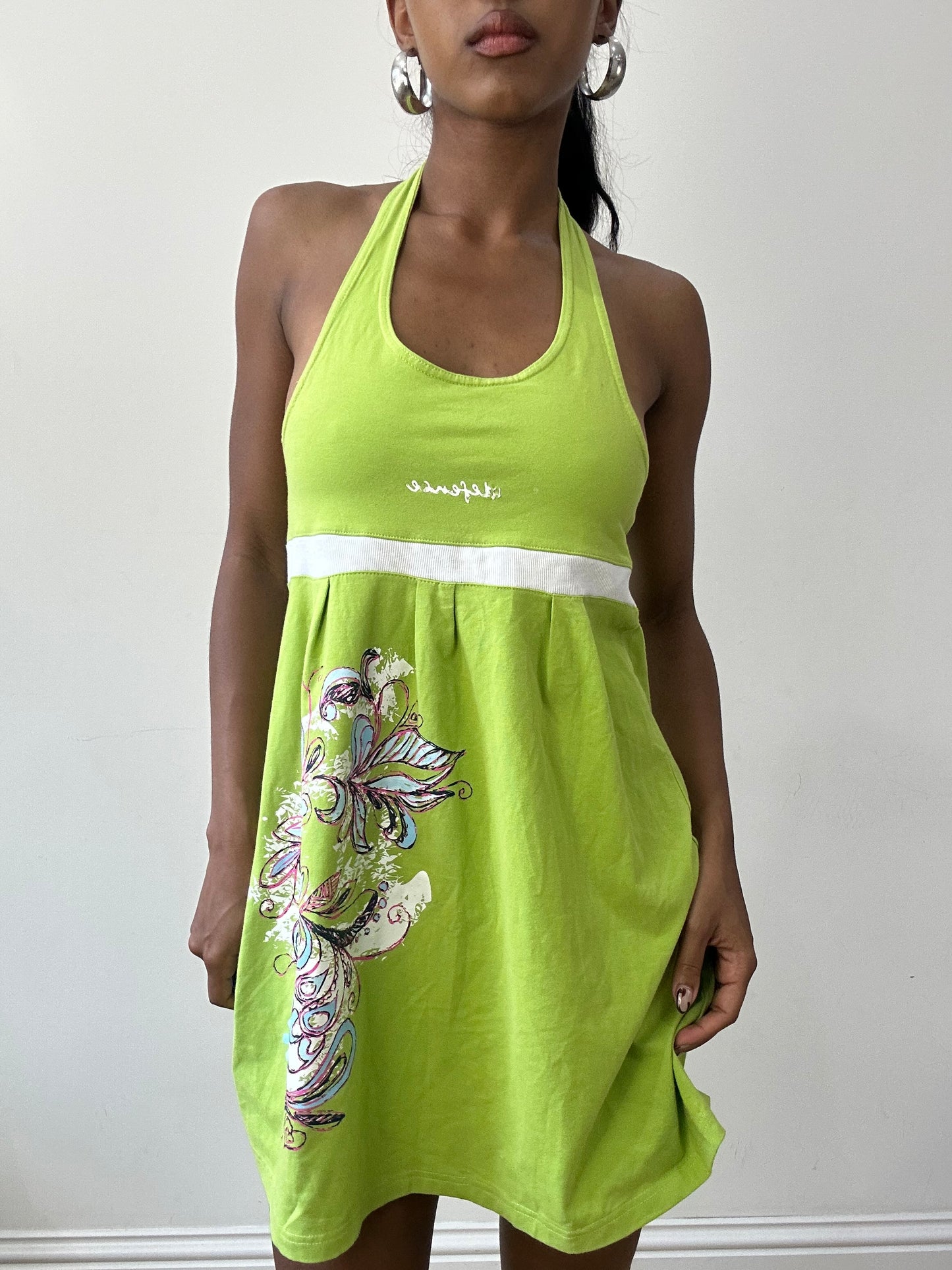 BEST PICKS | small lime green halterneck dress