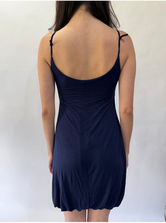 devil wears prada | small navy blue mini dress