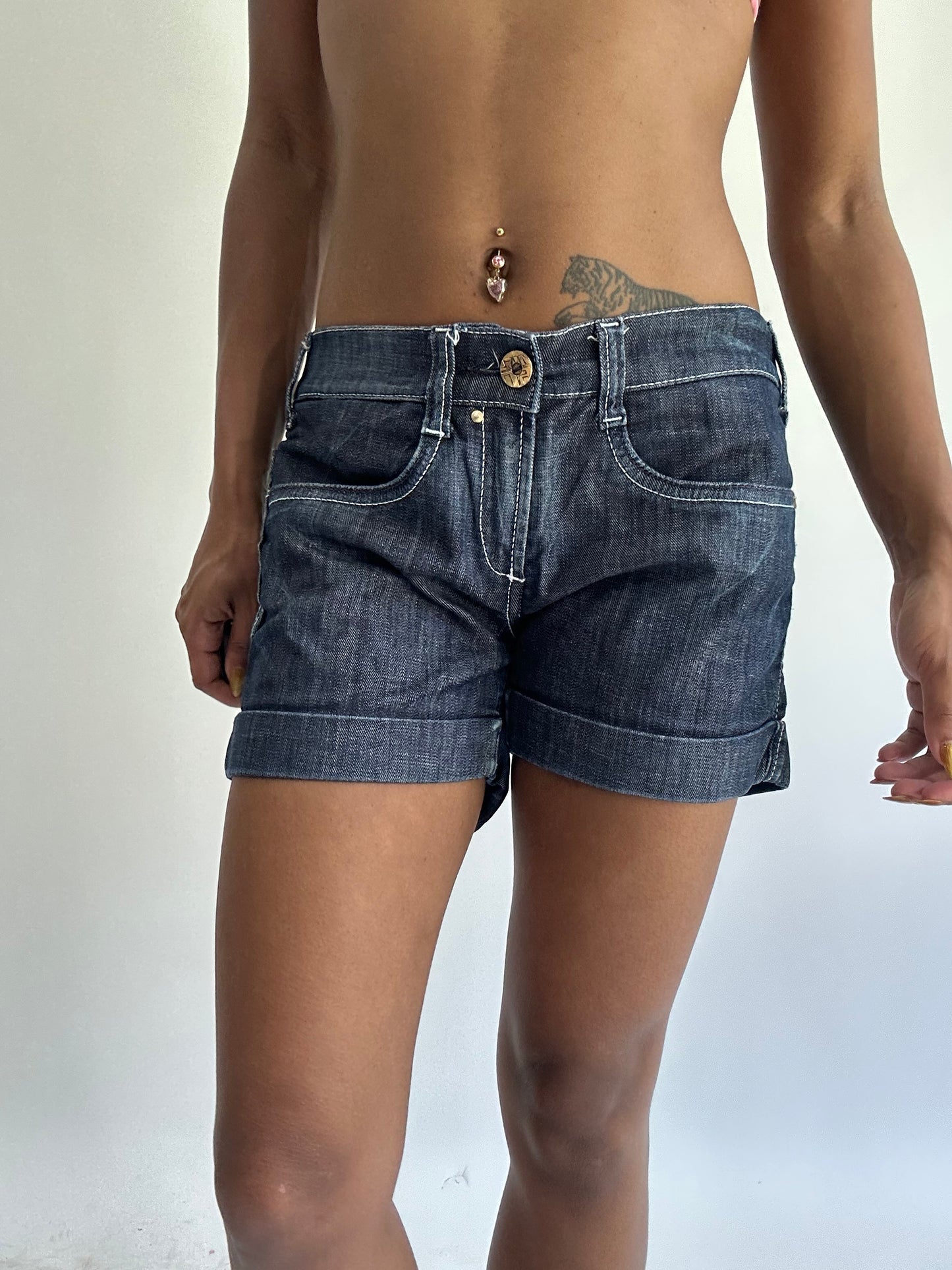 BEST PICKS | small blue miss sixty denim mini shorts