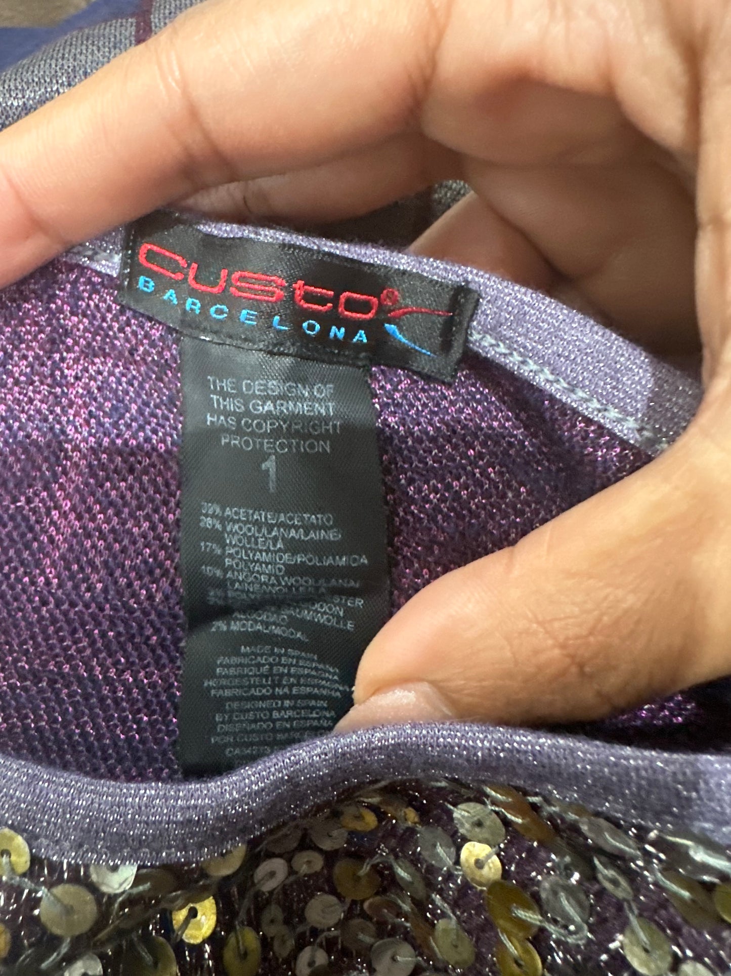 vintage edit thirty-five | small pink and grey custo barcelona mini dress