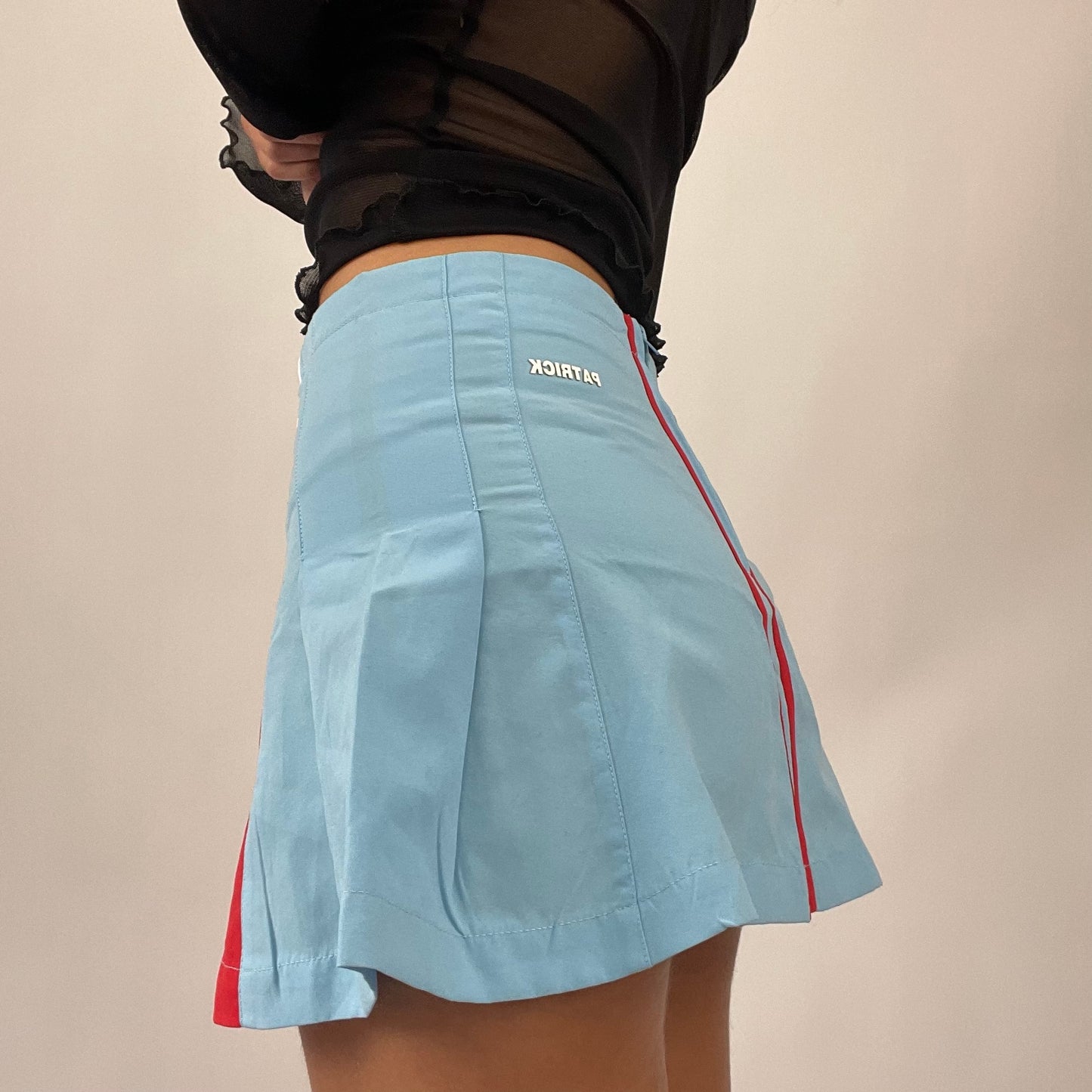 ‼️AMELIA GRAY DROP | small baby blue sporty skirt
