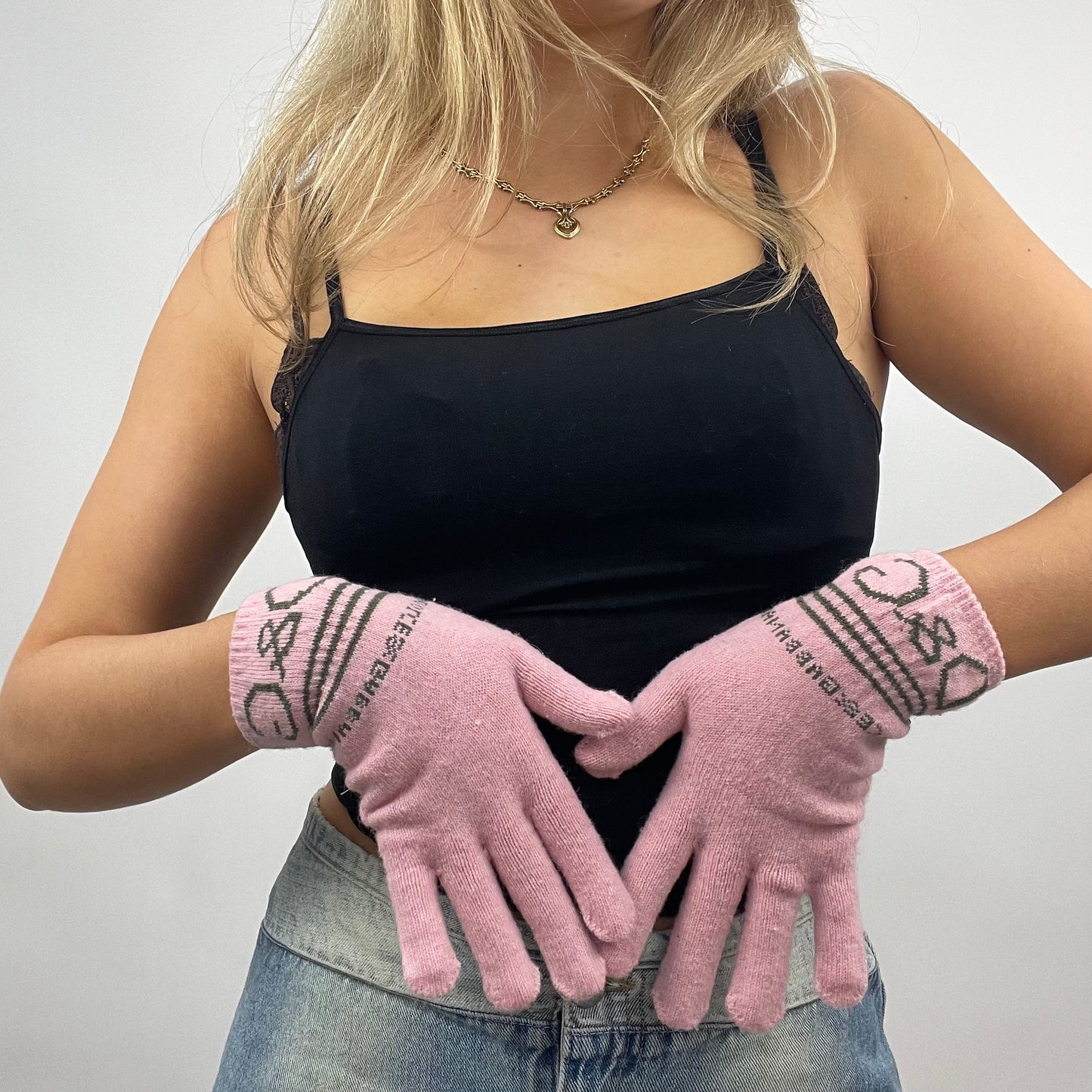 ‼️ BEST PICKS | pink d&g style gloves