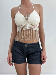 vintage edit seventeen | small dark wash miss sixty shorts