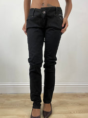 vintage edit thirty-four | medium black dolce and gabbana denim jeans