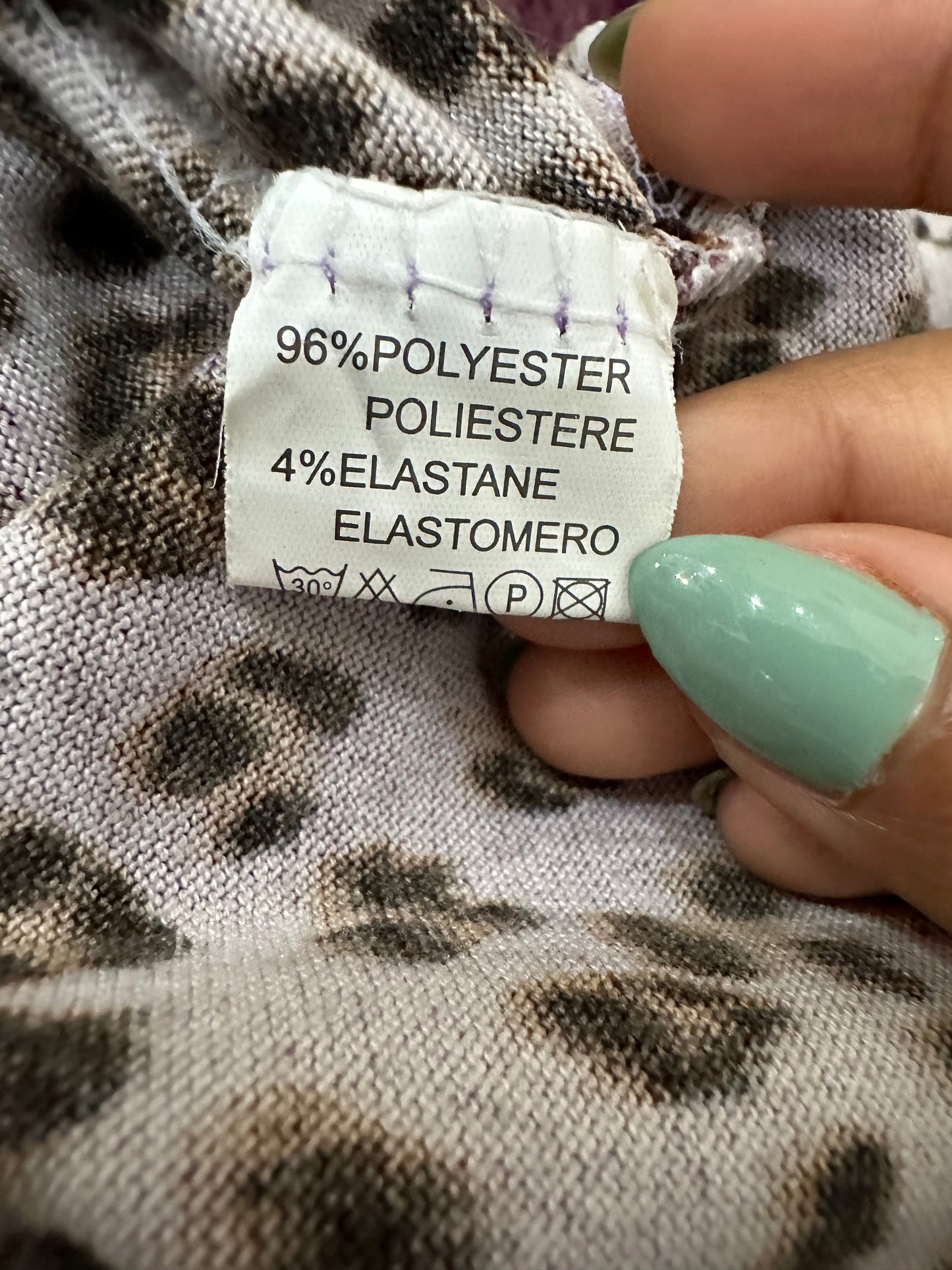 vintage edit fifteen | small purple leopard print cardigan with faux fur and rhinestones