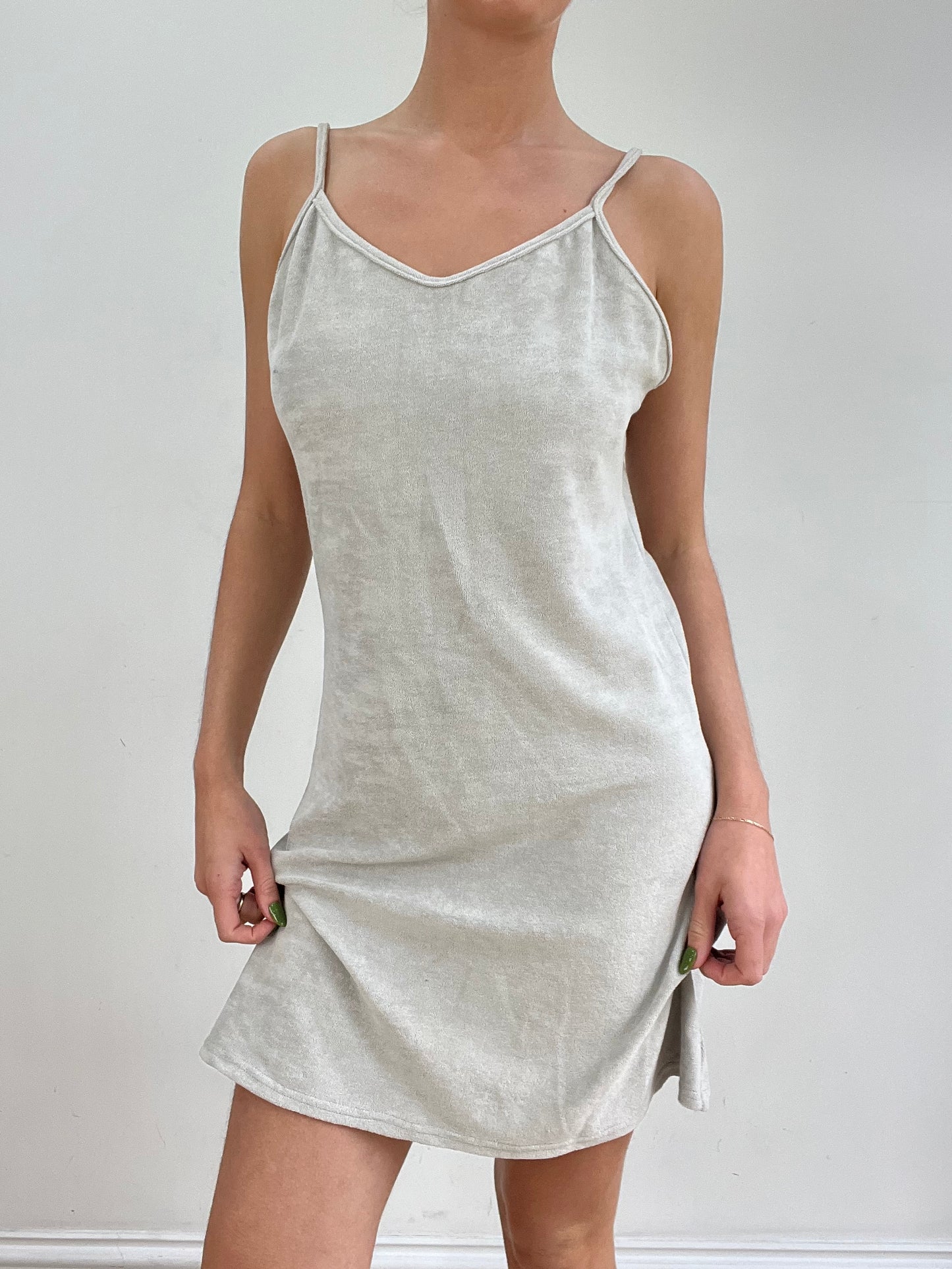 #304 SAMPLE SALE | extra large cosies dress in moonstone grey