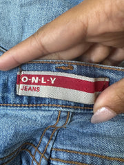 BEST PICKS | small blue only denim bootcut jeans