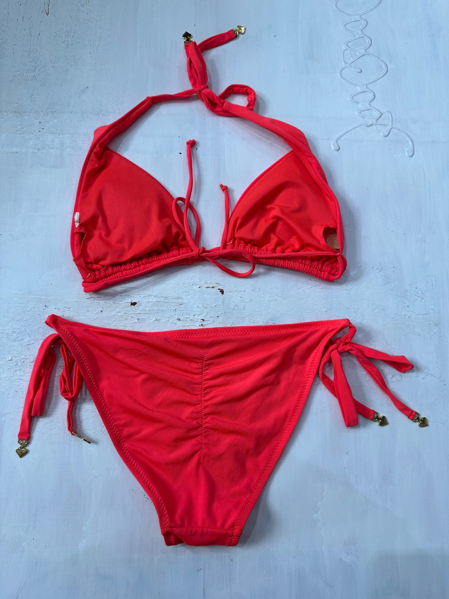 midsummer edit | medium coral bikini set