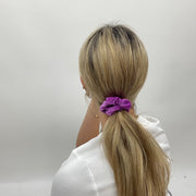 💻⭐️ | bright purple velvet scrunchie