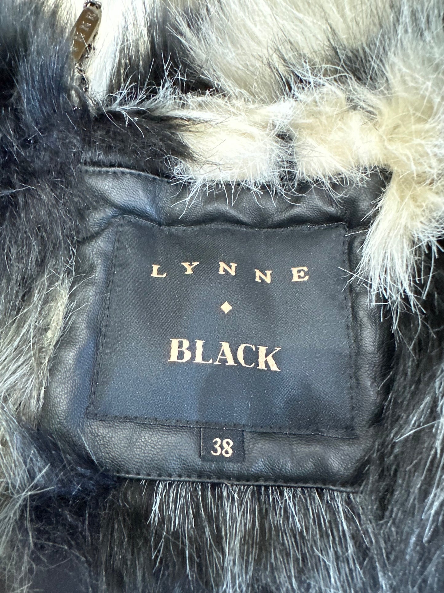 winter edit | medium grey faux fur jacket