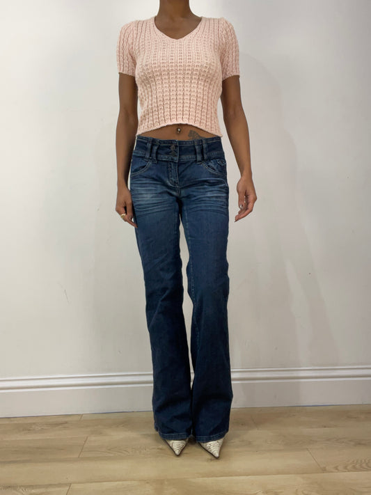 vintage edit thirty-six | Jins de Bootcut Denim azul