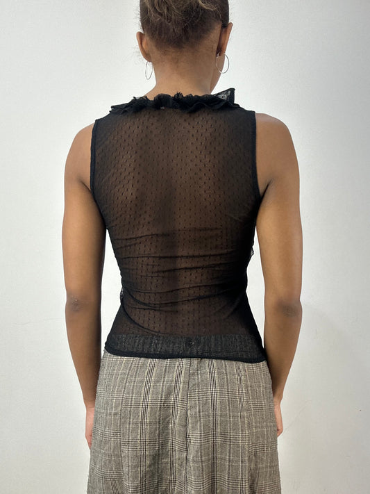 vintage edit thirty-six | Pequeno preto morgan de toi Vestido de mulher de curta duração