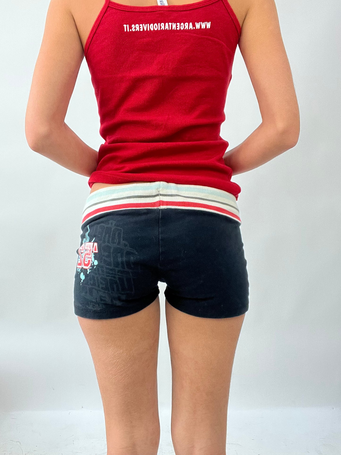 SUMMER SOLSTICE DROP | extra small navy o’neill mini shorts