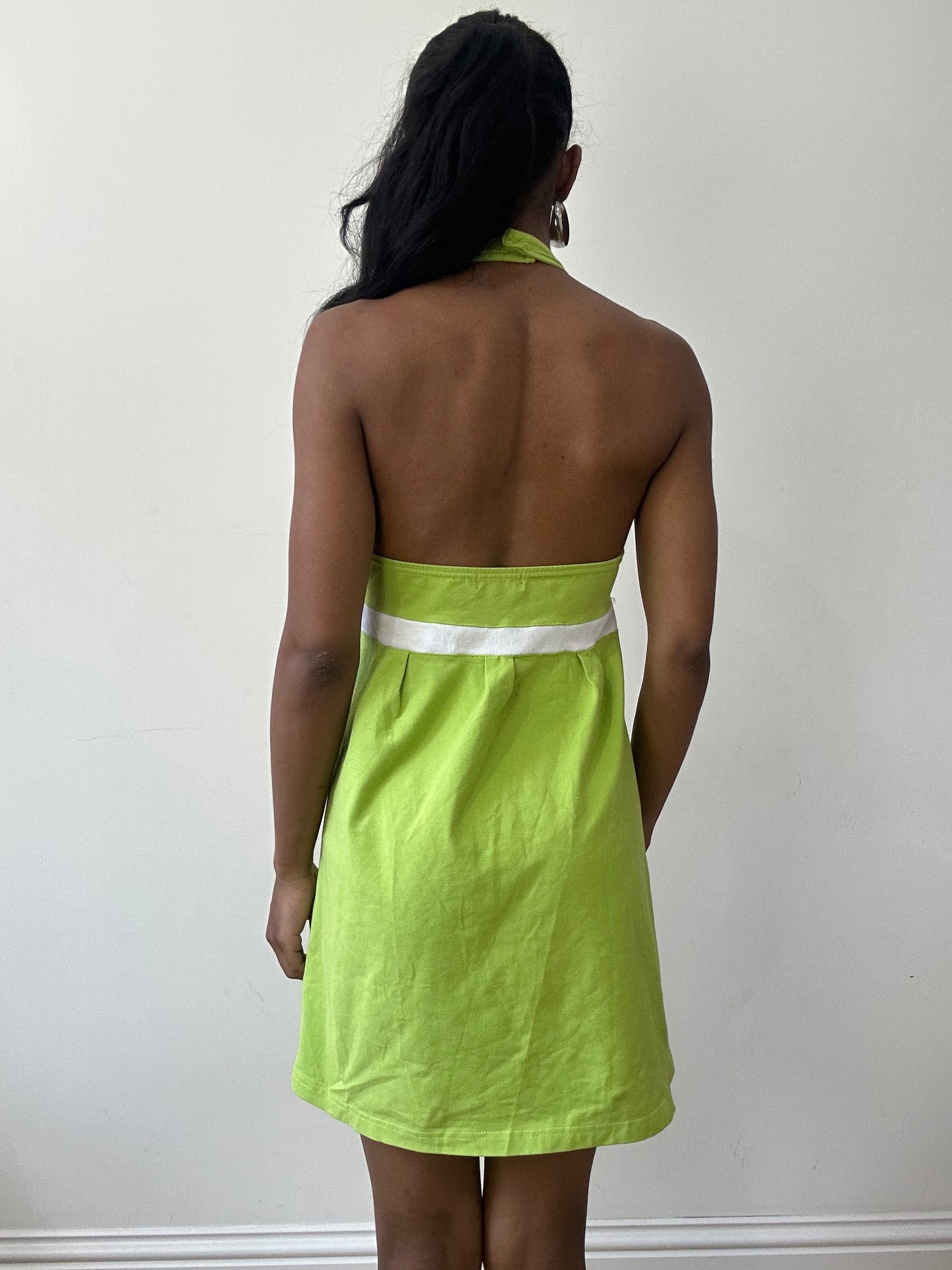 BEST PICKS | small lime green halterneck dress