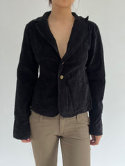 ‼️ | medium black button up top
