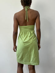 MEJORES ELECCIONES miss sixty | vestido verde pequeño