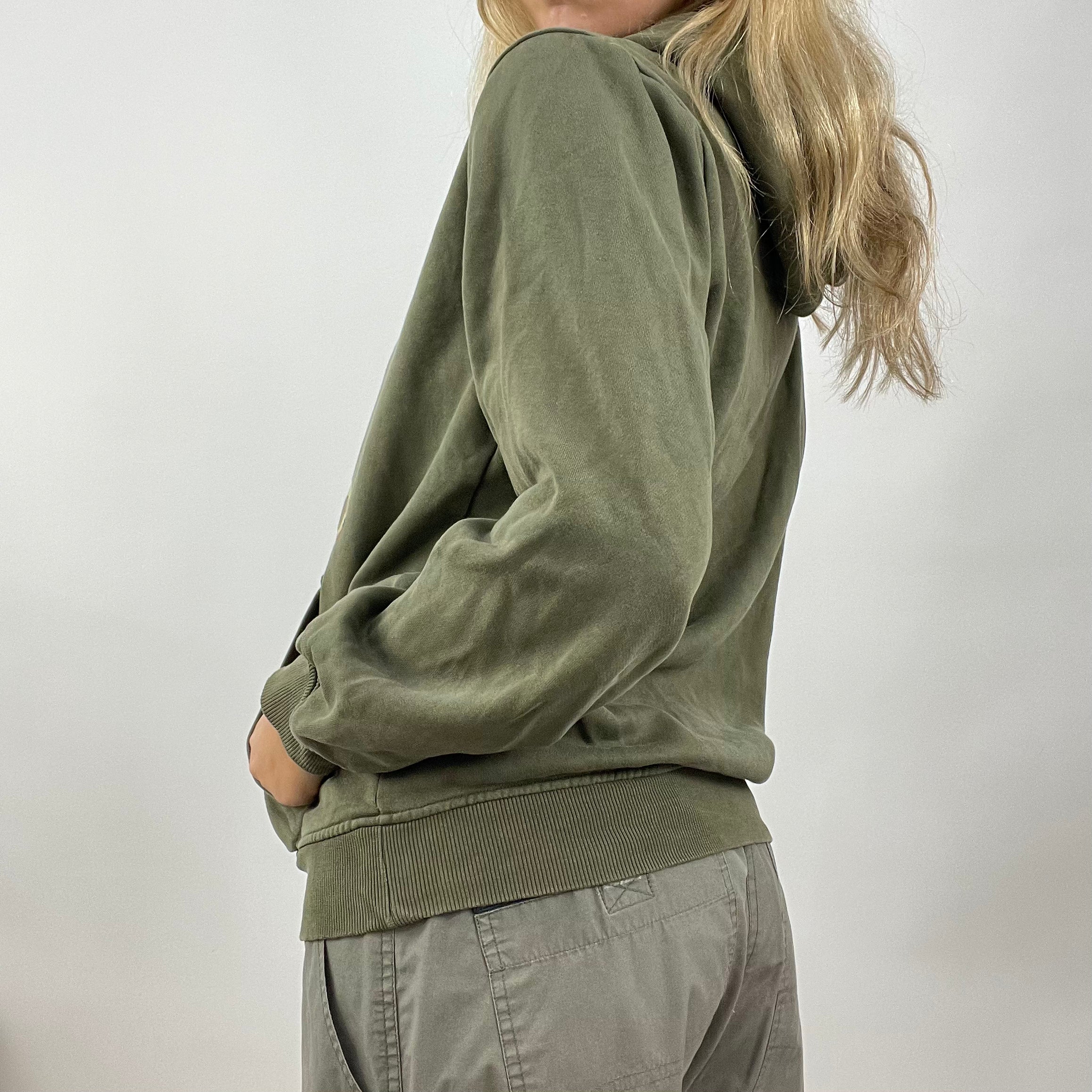 GORPCORE DROP small khaki adidas hoodie