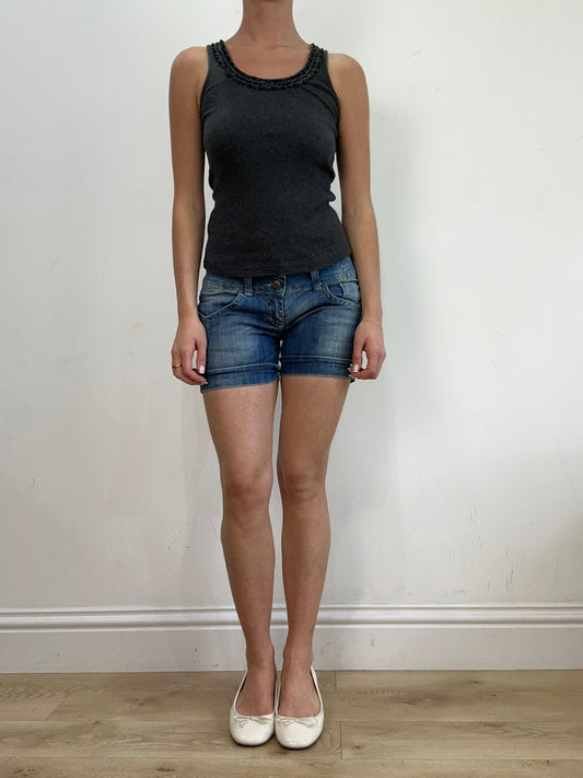 BEST PICKS | small grey ribbed vest
