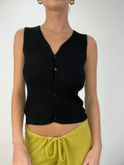 WINTER TRENDS | talla: S · color: negro · prenda: top · detalles: canalé