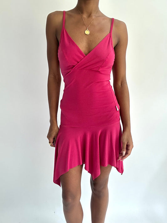summermaxxing drop | extra small hot pink mini dress