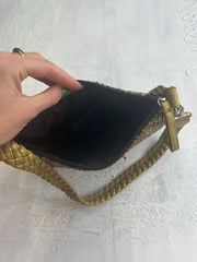 💻💚 vintage edit nineteen | gold and brown o’neil shoulder bag