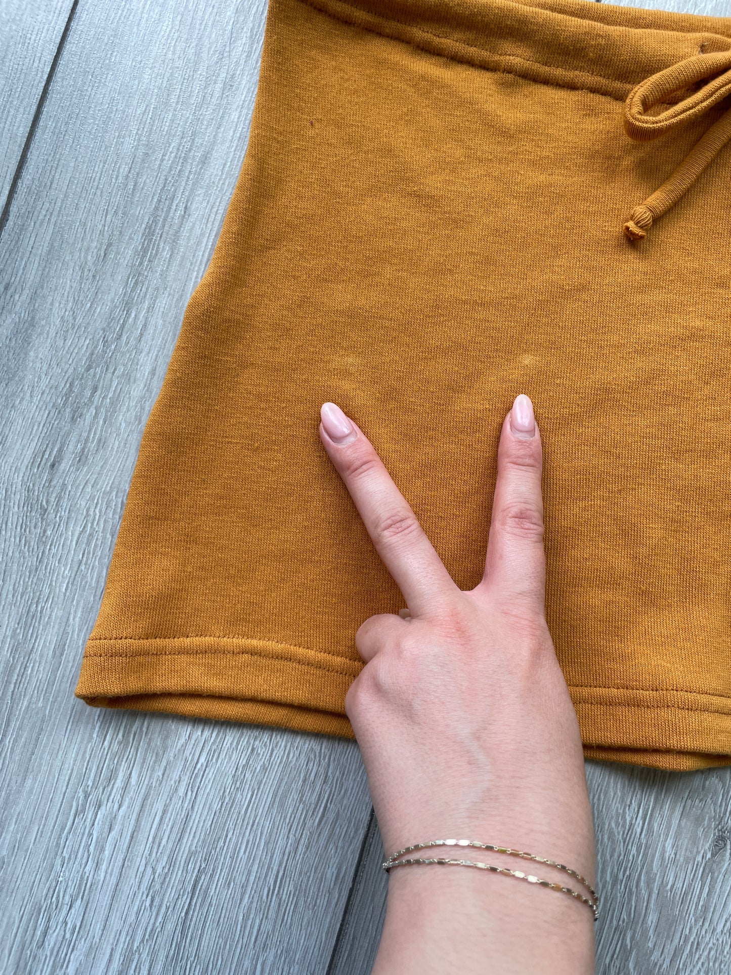 #299 SAMPLE SALE | small margot skirt in burnt orange