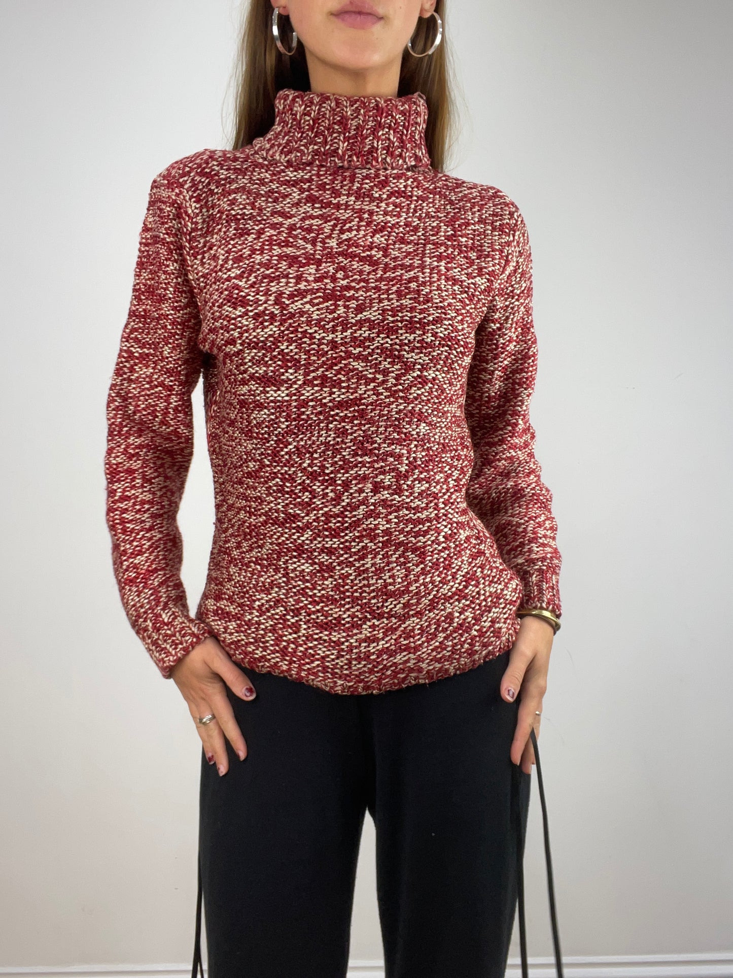 💻AUTUMN ESSENTIALS | small two tone cable knit jumper
