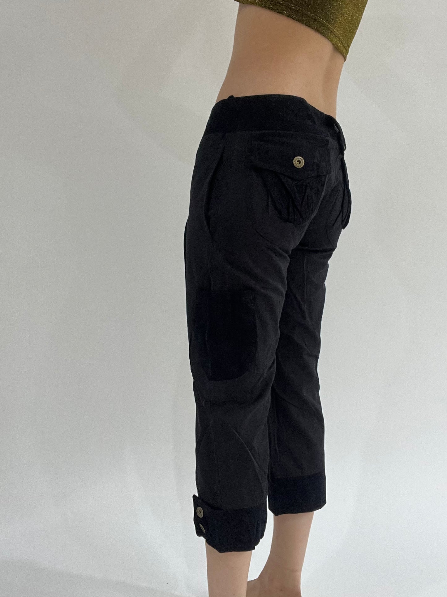 ‼️ | black pocket detail style shorts