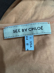 athleisure edit | medium orange chloé tank top