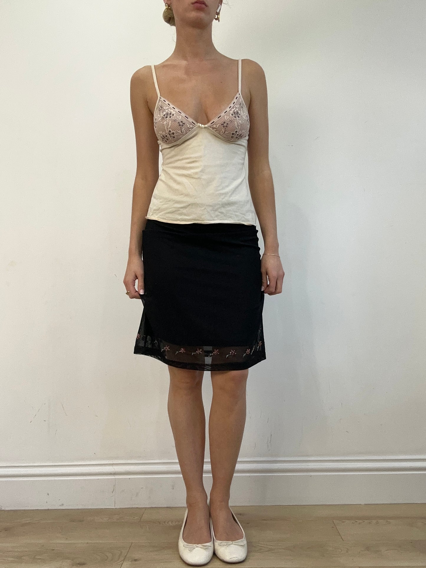 vintage edit twenty | small white intimissimi cami