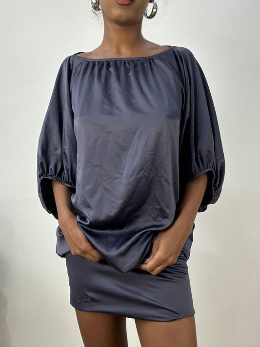 vintage edit: halloween | small purple miss sixty batwing mini dress