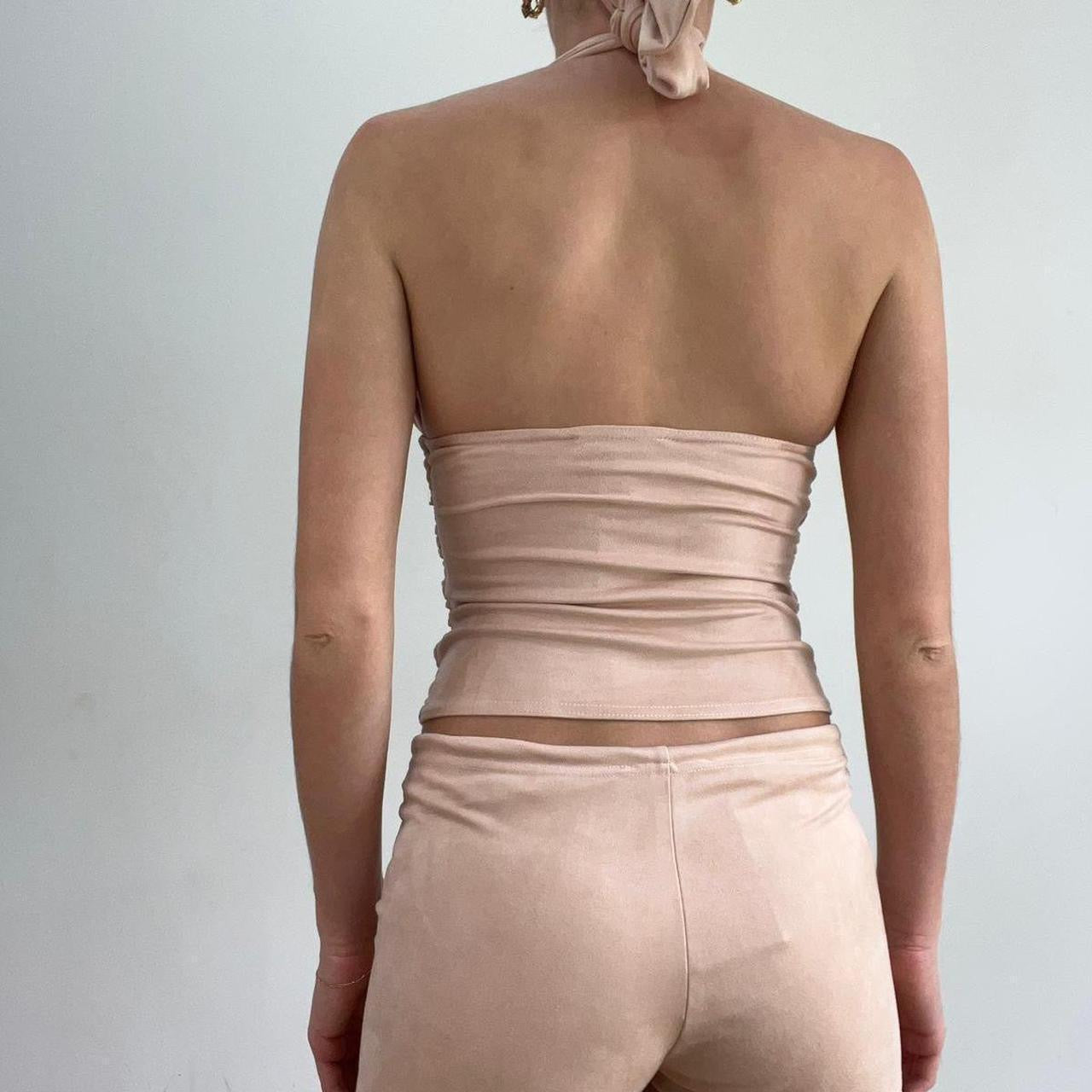 #419 SAMPLE SALE | small luna top in peach pink