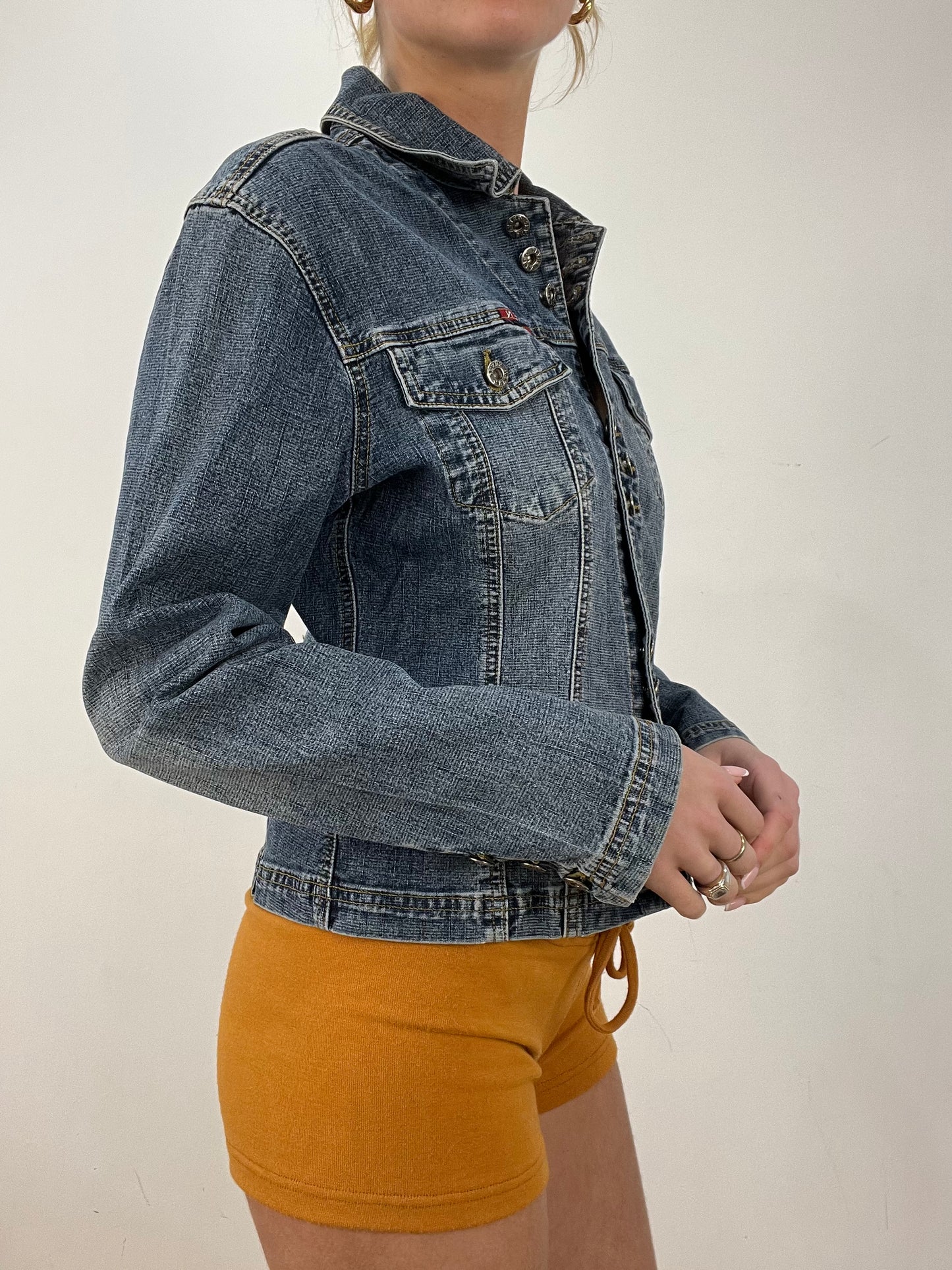 vintage edit: seasonal faves | small mid wash fitted denim hacket